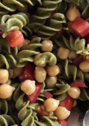 Una foto de Ensalada de fideos de cochayuyo