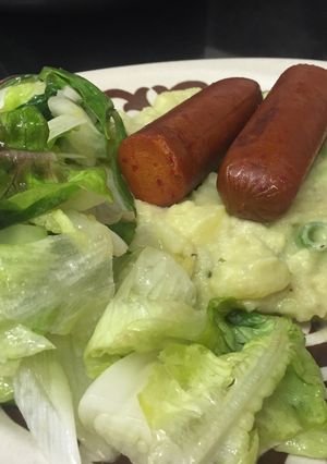 A picture of Avocado mashed potatoes.