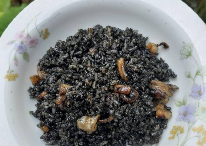 Resep Nasi goreng cumi hitam, Lezat