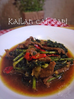 Foto resep Kailan cah Sapi