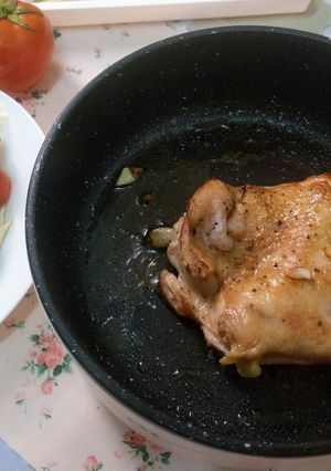 橄欖油香煎雞腿排 的食譜成品照片