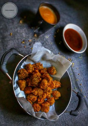 A picture of Methi gotta.