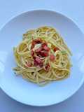 Linguine with Arugula, Lemon, and Prosciutto