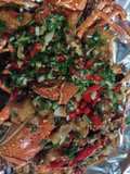 กุ้งมังกรผัดพริกเกลือ