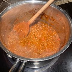 A picture of Spicy Chili dog sauce.
