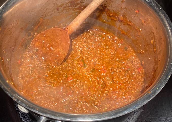 Spicy Chili dog sauce