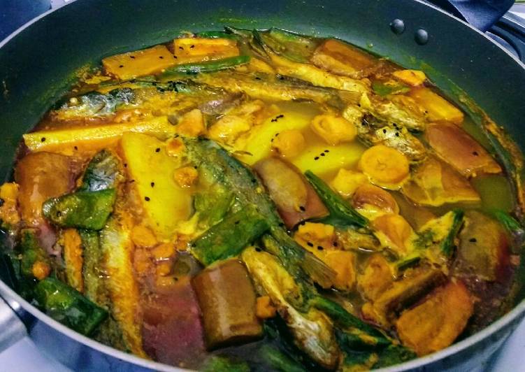 Recipe of Any-night-of-the-week Gangetic Mystus curry