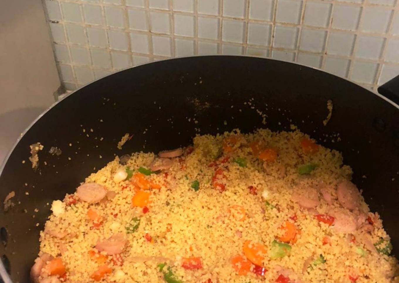 Stir fry cous cous