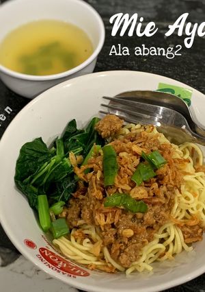 Foto resep Mie Ayam ala Abang2 Gerobakan