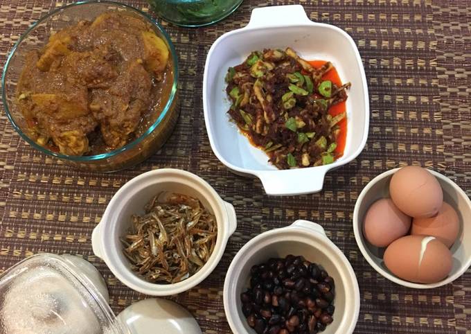 Recipe of Homemade Madam Tan Homemade Malaysian Nasi Lemak