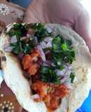Tacos al pastor con soya texturizada 🌮🌮🌮