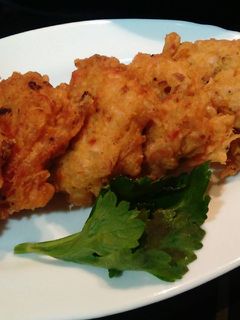 Una foto de Tortitas de Camarones