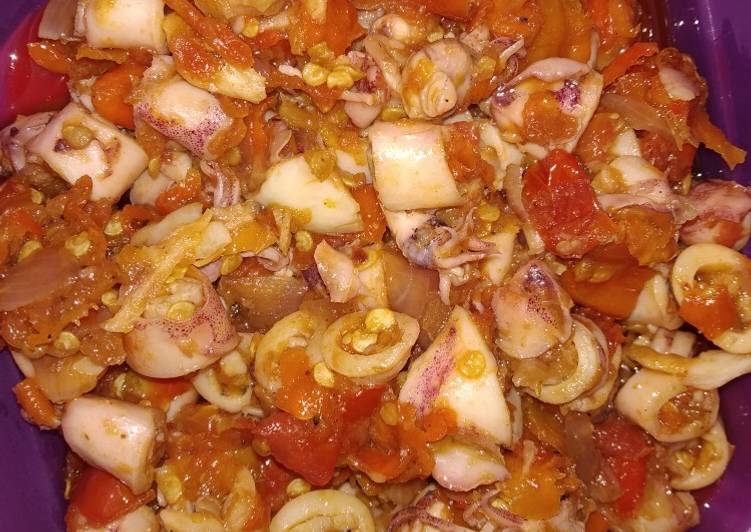 Cara Membuat Sambel cumi, Sempurna