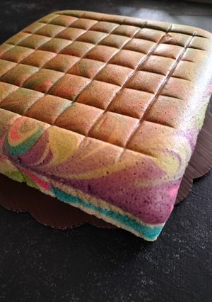 Foto resep Unicorn ogura cake