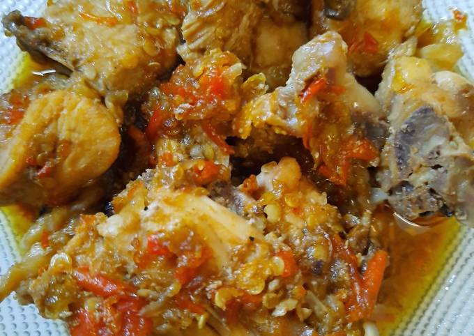 Ayam Rica-rica Ala Anak Kos