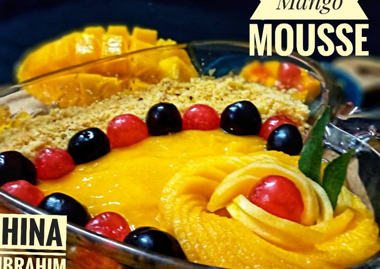 Easiest Way to Make Perfect Mango Mousse