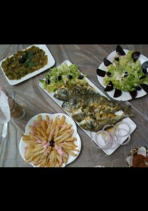 صورة لوصفة سمك ادوراد فلكوشة