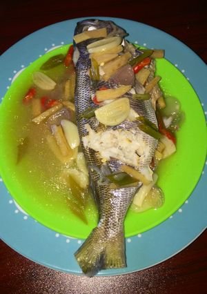 Foto resep Steamed Fish (Ikan Kukus) Simpel