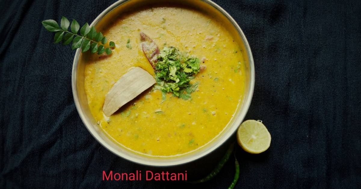 Yellow split peas dal Recipe by Monali Dattani Cookpad
