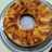 Torta invertida de manzana