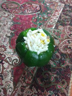 عکسی از دستور دلمه شکم پر