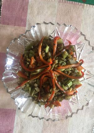 Una foto de Guisado de vegetales