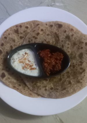 A picture of Capsicum Paratha.