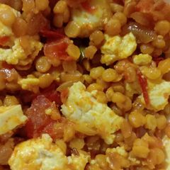 A picture of Dry chana dal.
