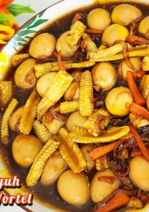 Foto resep Tumis Telur Puyuh Putren Wortel