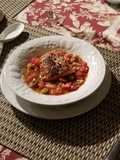 Pork With Lemon-Olive White Beans