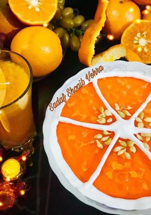 A picture of Orange trifle.