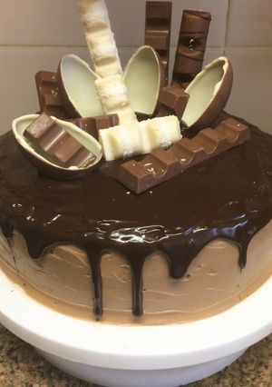Zdjęcie przepisu Tort Kinder.