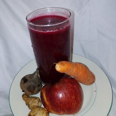 A picture of Beetroot juice.