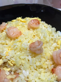 簡單蝦仁蛋炒飯 的食譜成品照片