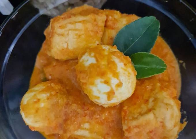 Cara Memasak Telur Tahu bumbu bali Murah