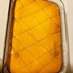 A picture of Semolina cake 🍰.