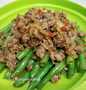 Langkah Gampang Menyiapkan Resep  Oseng buncis siram daging yang Enak Banget, Lezat Sekali
