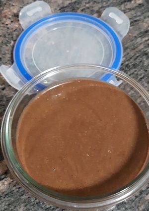 Una foto de Nocilla casera