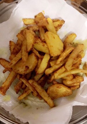 Crispy french fries রেসিপির প্রধান ছবি