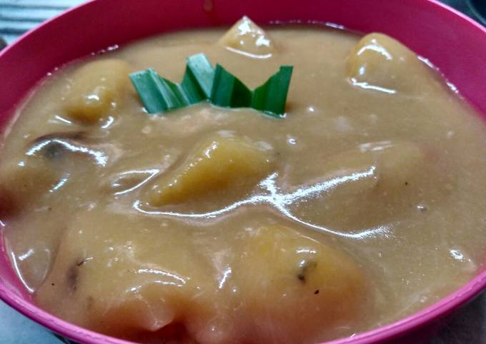 Bagaimana Membuat Bubur Kolak pisang Anti Gagal