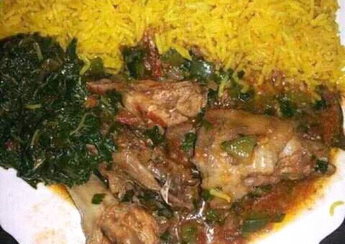 Chicken stew and rice Recipe by Caroline Kuria - Cookpad