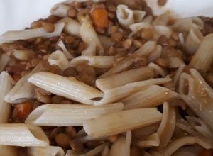 Una foto de Crema de Lentejas para pasta