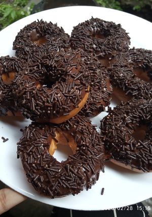 Foto resep Donat empuk, no mixer no telur