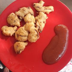 A picture of Yummy pakodas.