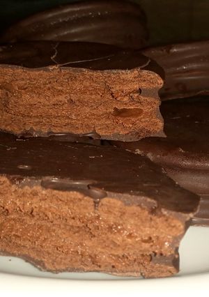 Una foto de Alfajores sin horno ni harina