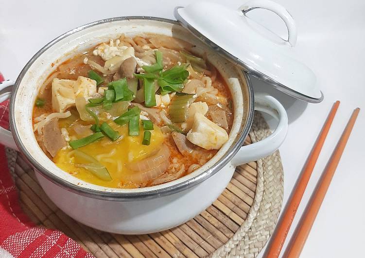 Resep Mie Rebus ala Sundubu Jjigae Cepat