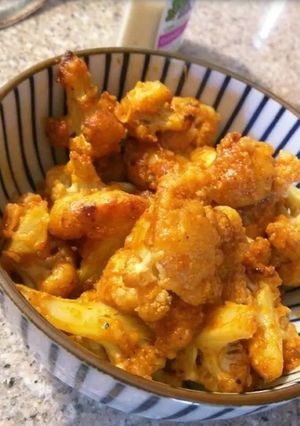 A picture of Buffalo Cauliflower.