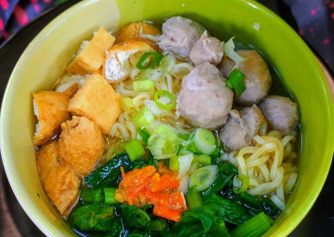 Resep Bakso Kuah Komplit Oleh Journal Alya 📖 Cookpad