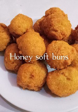A picture of Honey soft buns.