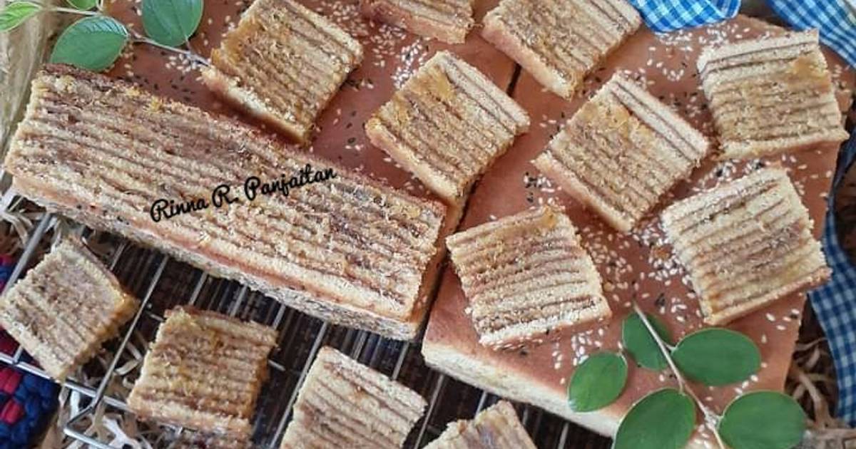 Resep Bolu Lapis Nanas Khas Palembang (Metode Butter Type Cake) Oleh ...